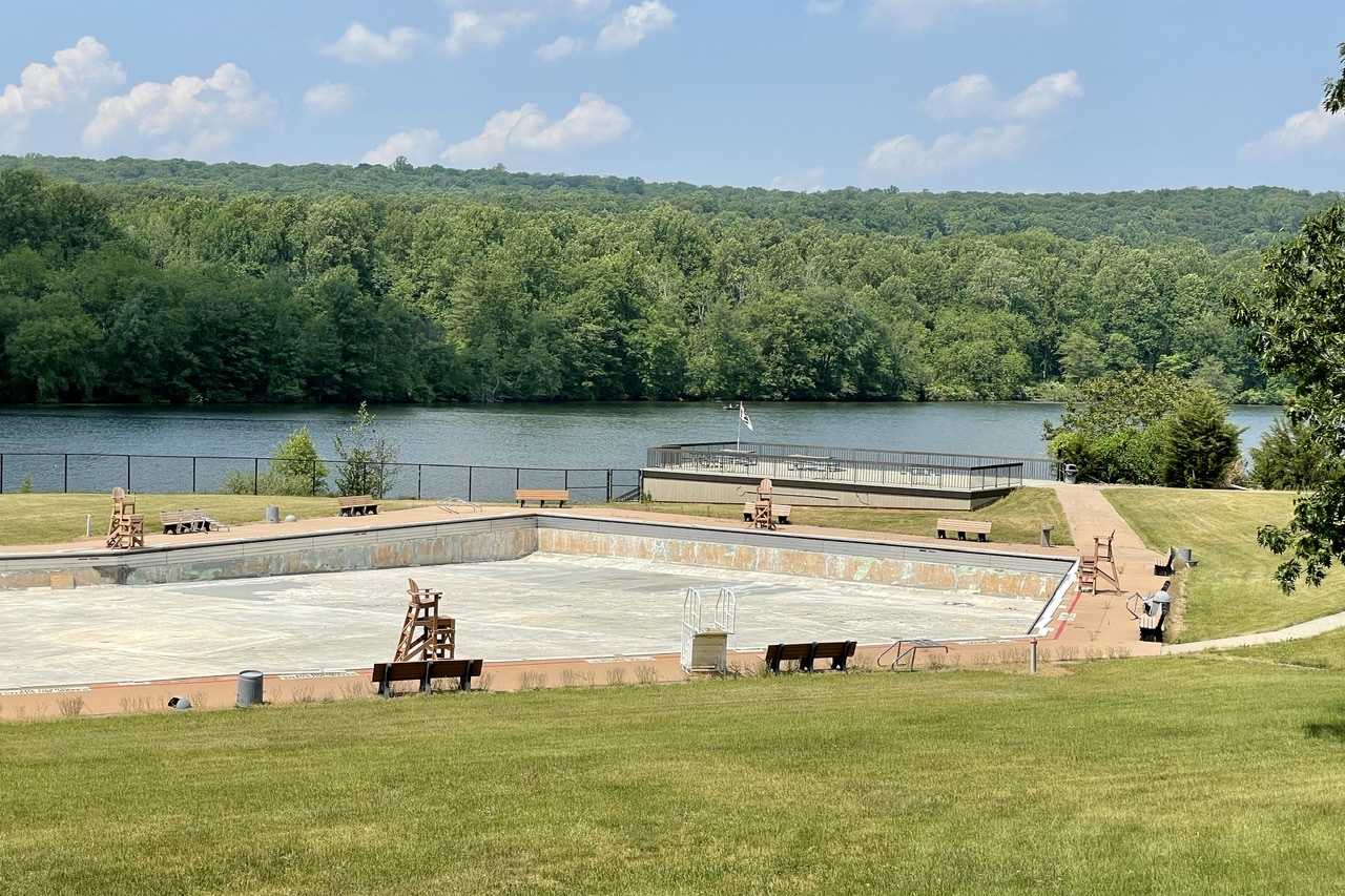 French Creek State Park Pool Closed for the Season due to Construction