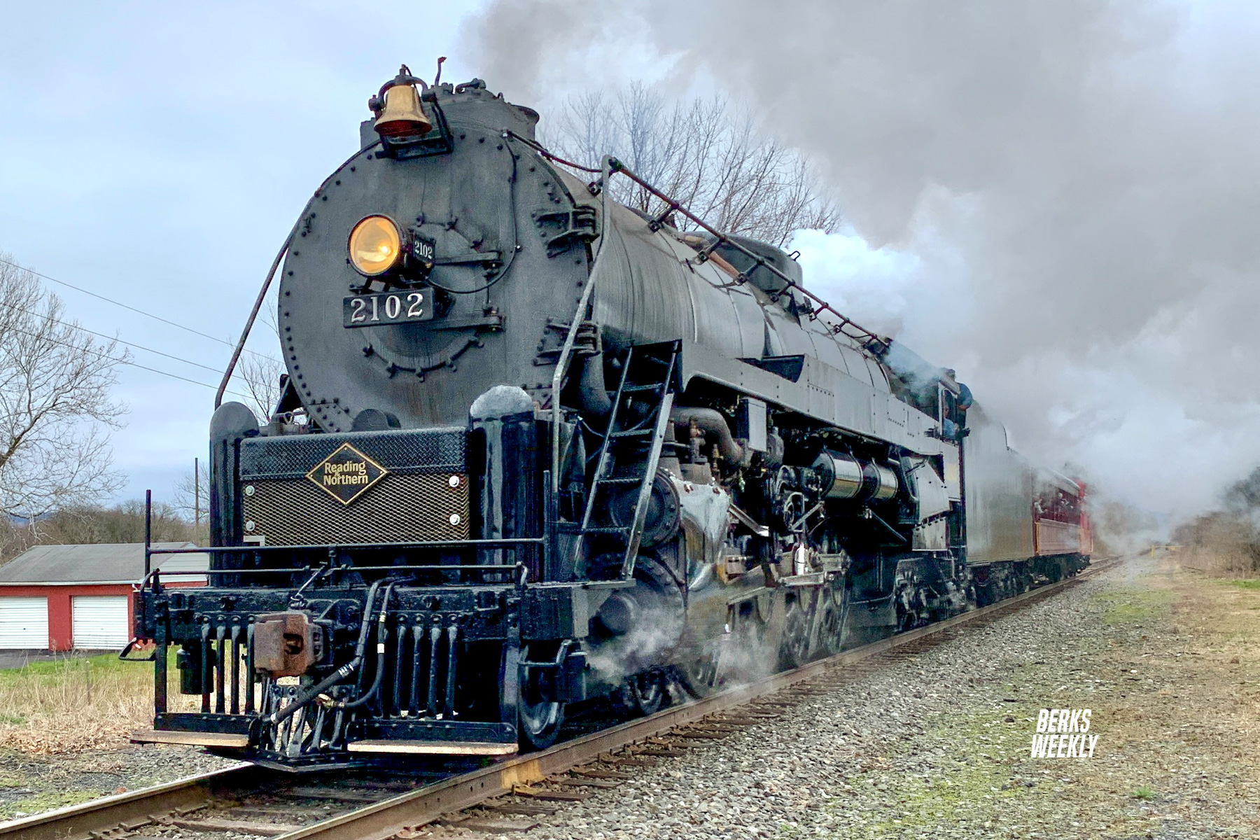 Reading & Northern Railroad reintroduces historic steam 2102