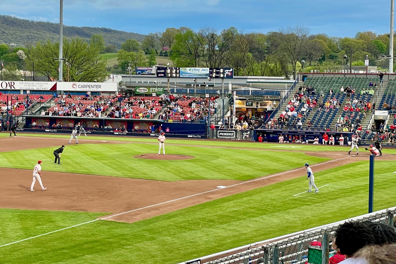 Reading Fightin Phils added a new - Reading Fightin Phils