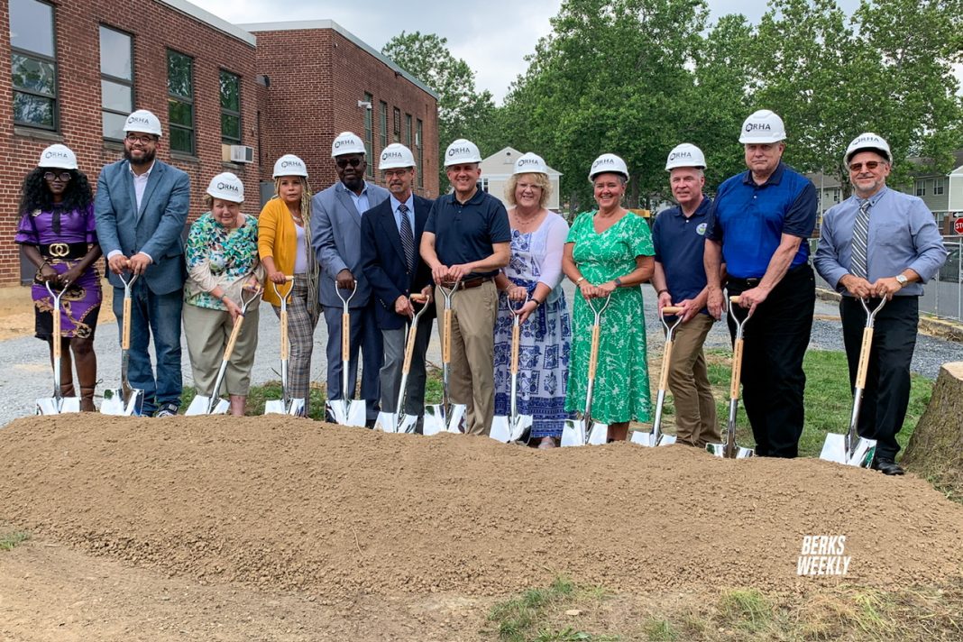 Reading Housing Authority breaks ground on Oakbrook Center for