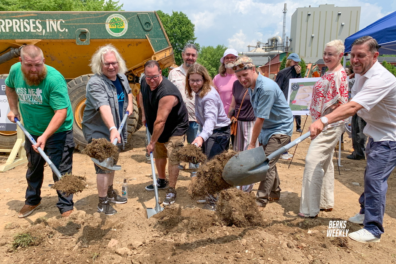 Groundbreaking of skate park in Reading a decade in the making