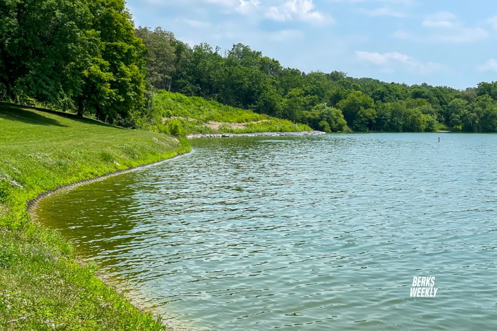 Blue Marsh Inn Large-scale fish habitat project soon to be completed on Blue Marsh Lake
