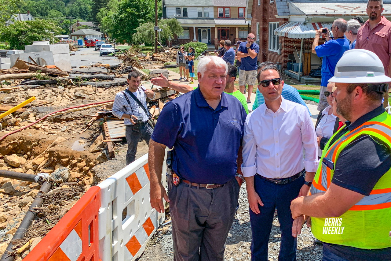 Shapiro Administration secures U.S. Small Business Administration Disaster Declaration for businesses and homeowners impacted by flooding in Berks County