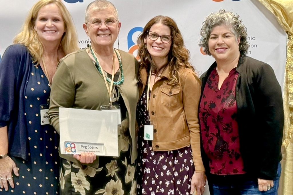 Professor Speirs awarded Pennsylvania Art Education Association's