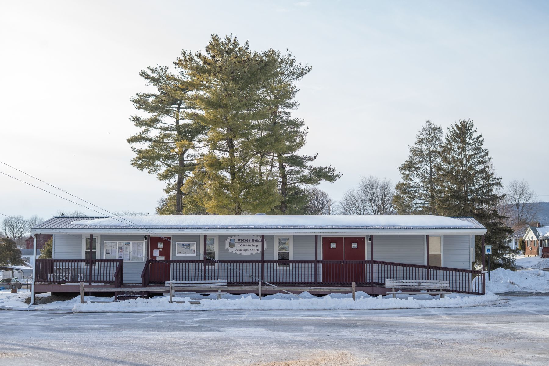 A view from Upper Bern Township building near Shartlesville, February 9, 2026.