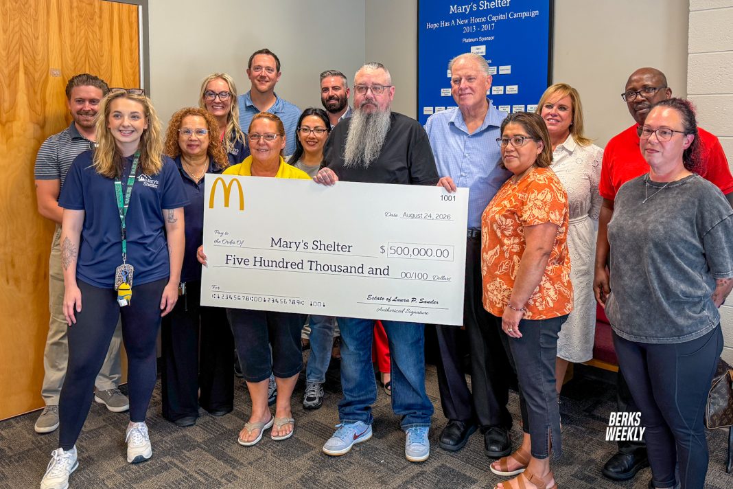 Mary’s Shelter receives $500,000 estate gift to strengthen services for families, homeless youth