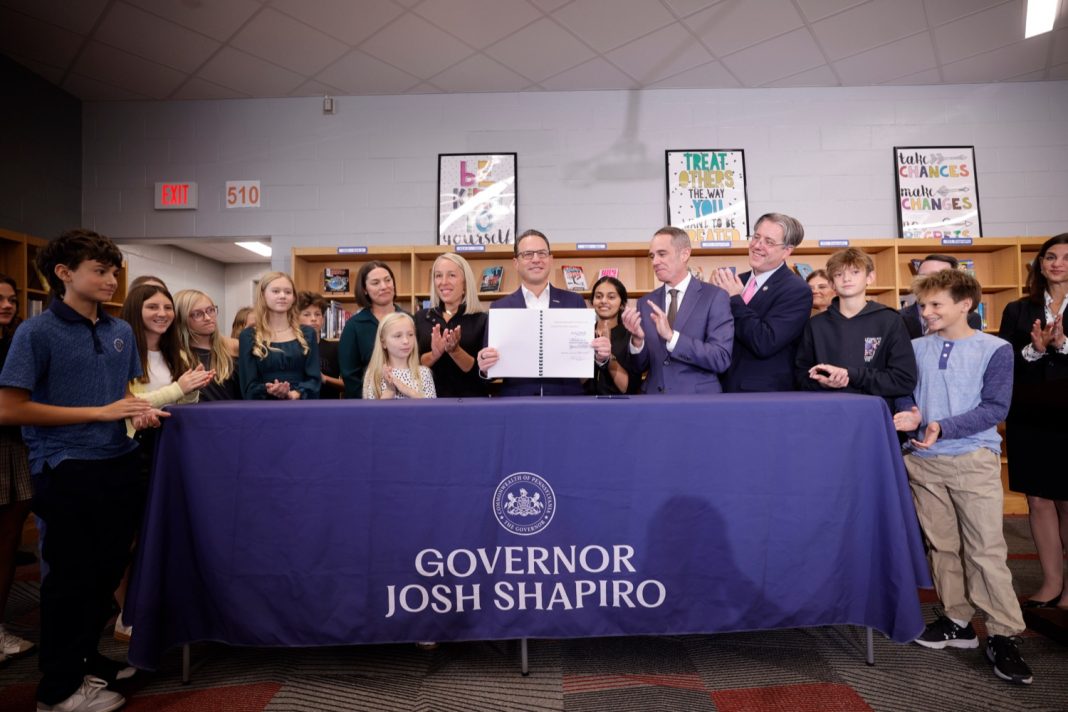 Governor Shapiro Signs Bell-to-Bell Cell Phone Ban in Schools, Ensuring Students Can Learn Without Distractions